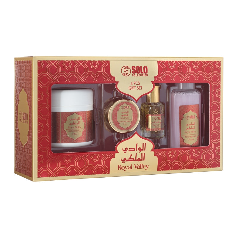 SOLO COLLECTION - ROYAL VALLEY 4 PIECES GIFT SET
