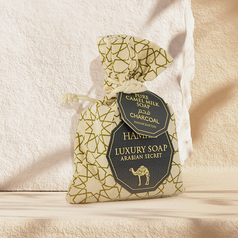 CHARCOAL HAYA CAMEL MILK SOAP - 115G