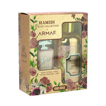 OUD ROSE BODY LOTION 500ML & WARDA WATER PERFUME 50ML - 2 PIECES GIFT SET