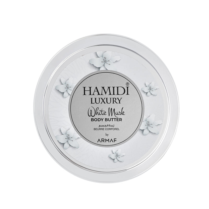 LUXURY WHITE MUSK BODY BUTTER 250ML