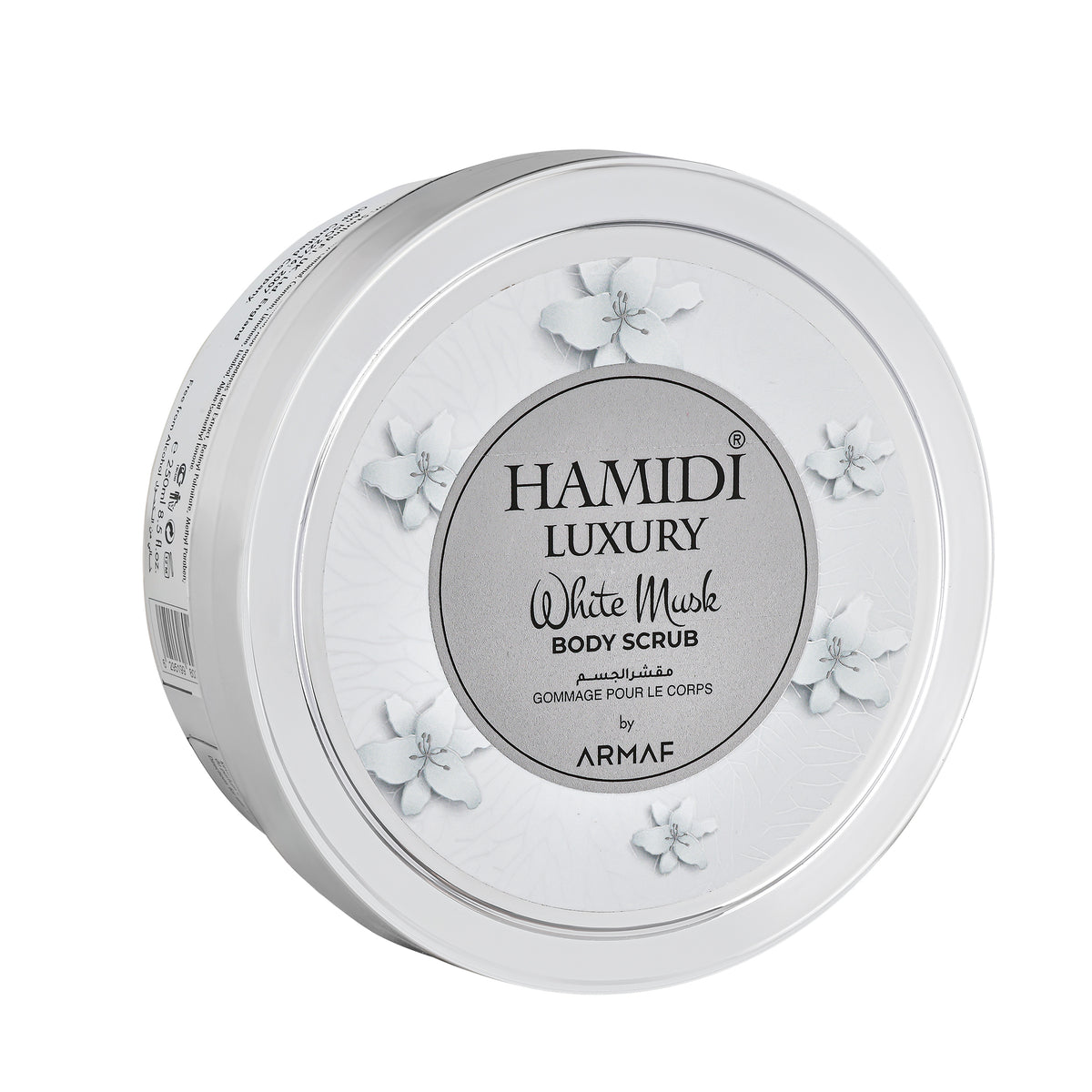LUXURY WHITE MUSK BODY SCRUB 250ML