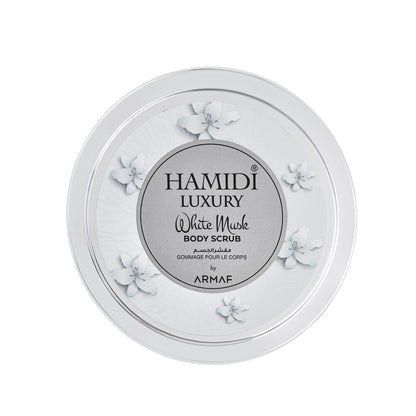 LUXURY WHITE MUSK BODY SCRUB 250ML