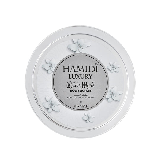 LUXURY WHITE MUSK BODY SCRUB 250ML