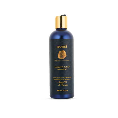 LUXURY OUD SHAMPOO ARGAN OIL & KERATIN - 480ML