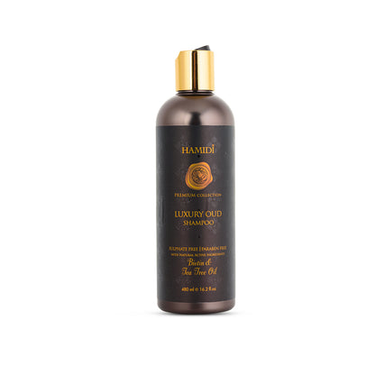 LUXURY OUD SHAMPOO BIOTIN & TEA TREE OIL - 480ML