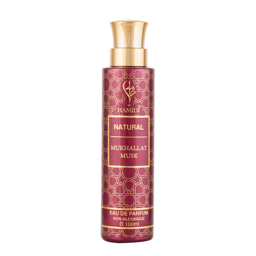 NATURAL MUKHALLAT MUSK WATER PERFUME - 100ML