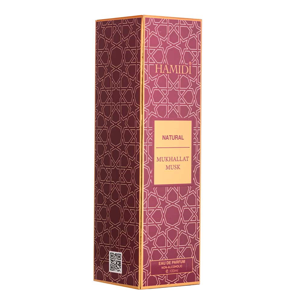 NATURAL MUKHALLAT MUSK WATER PERFUME - 100ML
