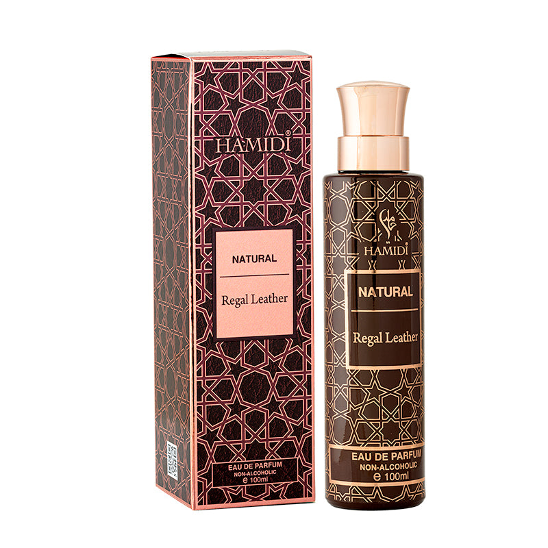 NATURAL REGAL LEATHER HAMIDI WATER PERFUME - 100ML