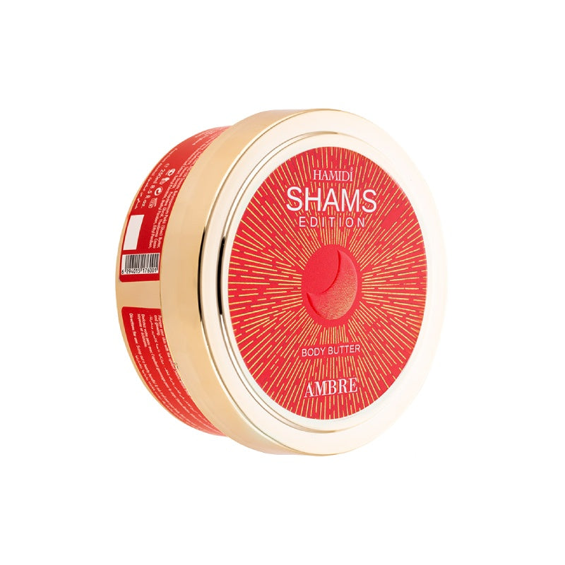SHAMS EDITION AMBER OUD BODY BUTTER - 250ML – hamidi.ae