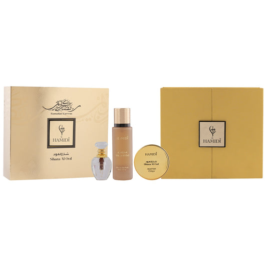 SHAZA AL OUD 3 PIECES GIFT SET