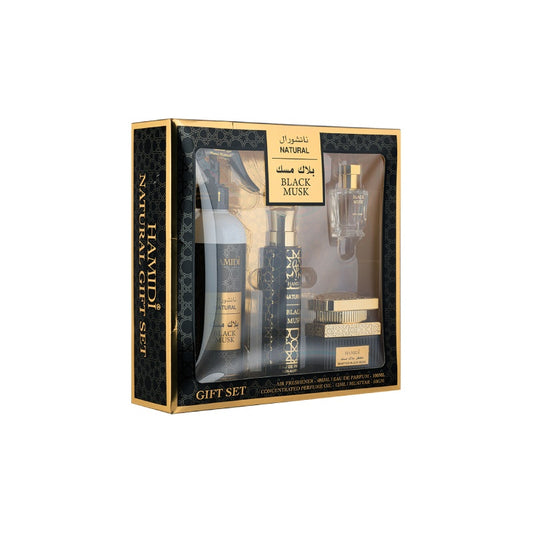 NATURAL BLACK MUSK - 4 PIECES GIFT SET