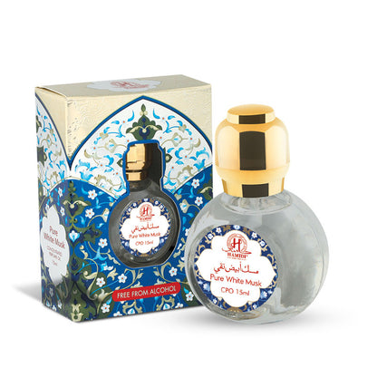 زيت عطر مركز -مسك أبيض نقي  - 15 مل