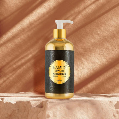 LUXURY AMBER OUD BODY LOTION - 500ML