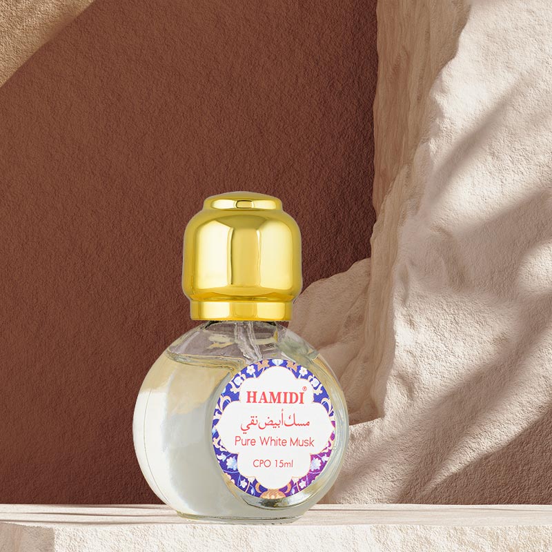 زيت عطر مركز -مسك أبيض نقي  - 15 مل