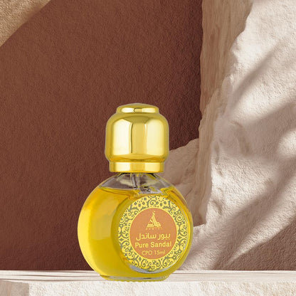 PURE SANDAL PERFUME OIL- 15ML